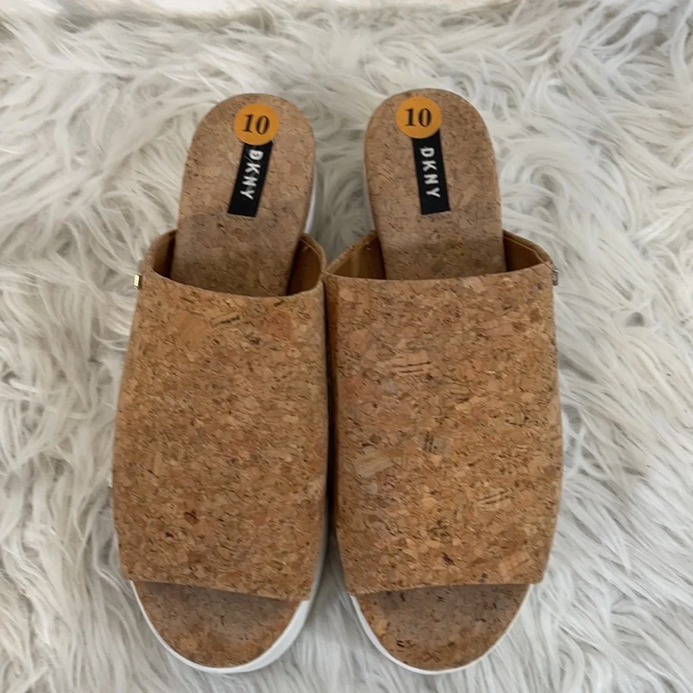 DKNY Carli Fabric Open Toe Casual Slide Sandals - Picture 3 of 11